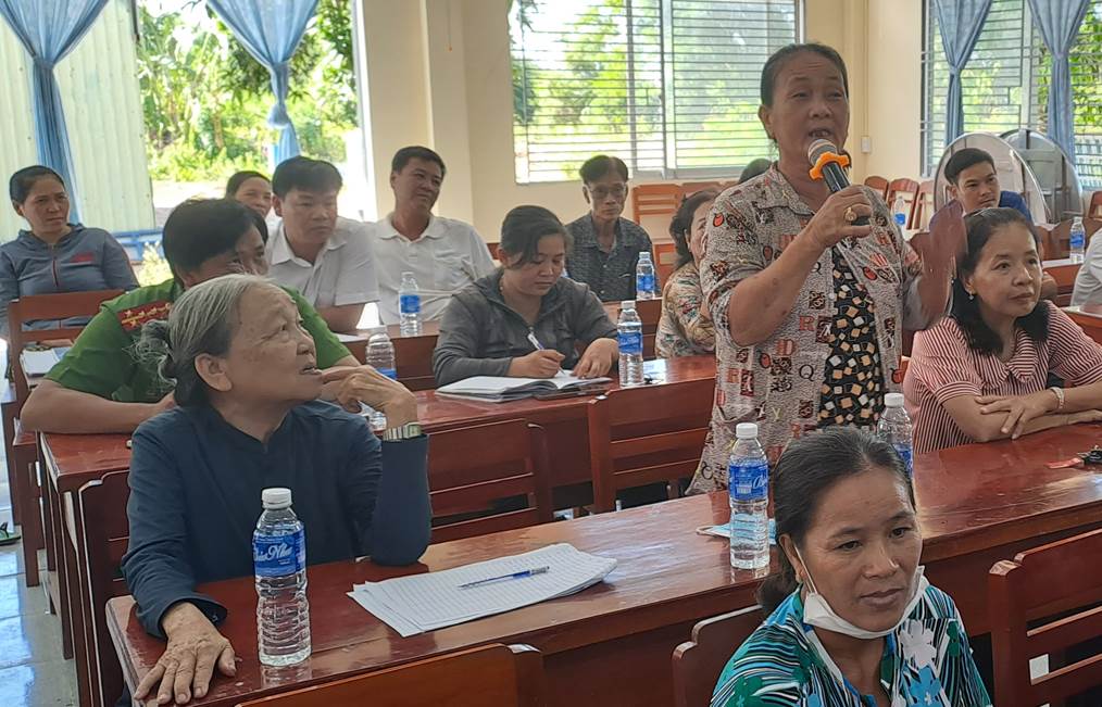 Phú Xuân hội nghị đối thoại cấp ủy, chính quyền lắng nghe ý kiến đoàn viên, hội viên và nhân dân lần 1 năm 2023