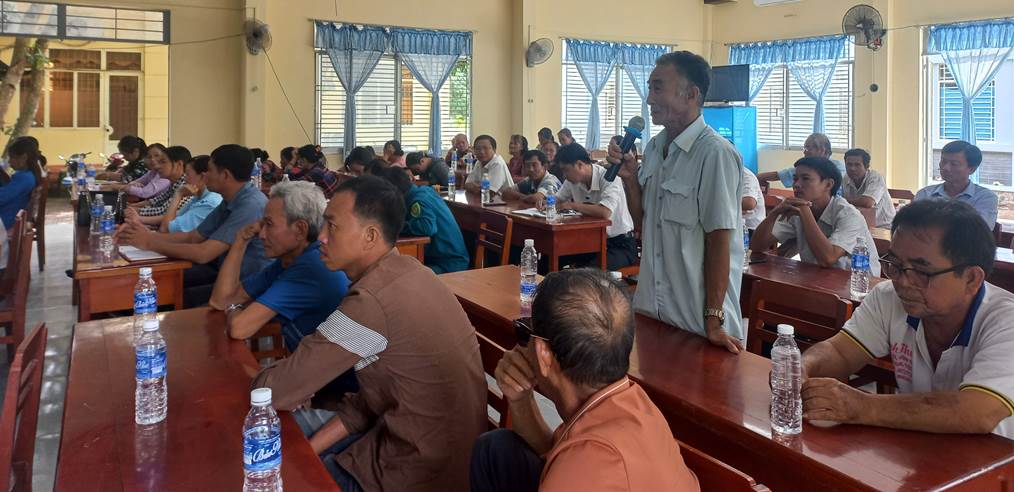 Phú Xuân hội nghị đối thoại cấp ủy, chính quyền lắng nghe ý kiến đoàn viên, hội viên và nhân dân lần 2 năm 2023