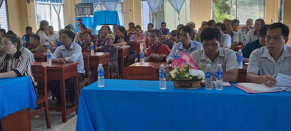Phú Xuân hội nghị đối thoại cấp ủy, chính quyền lắng nghe ý kiến đoàn viên, hội viên và nhân dân lần 1 năm 2023